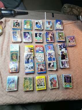 Vintage 1980s-90s Baseball & Sports Card Collection Lot featuring Signed Cards a
